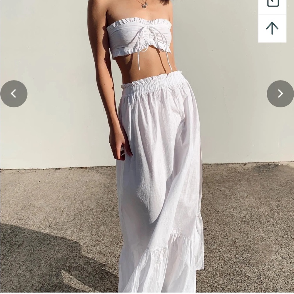 Princess Polly Oliver Maxi Set White NWT Size 2